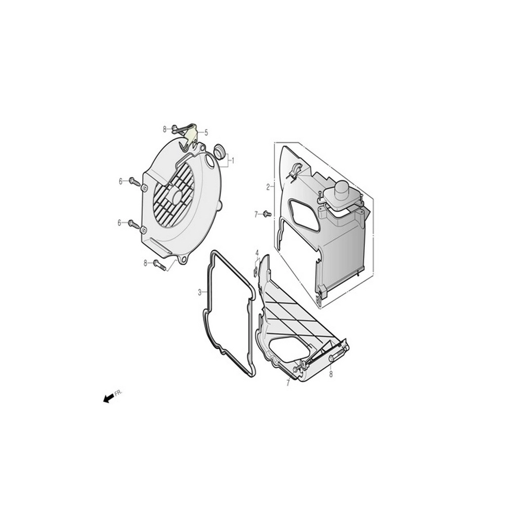 DAELIM TS50 (DL50-BG) FAN KAPAGI #DL50-BG E0101